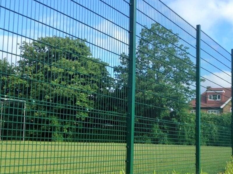 rebound welded mesh sports fencing