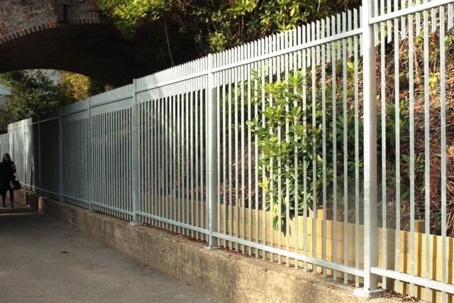 Barbican Extra Vertical Bar Steel Security Fencing