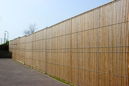 Euroguard Combi Timber and Steel combination fence