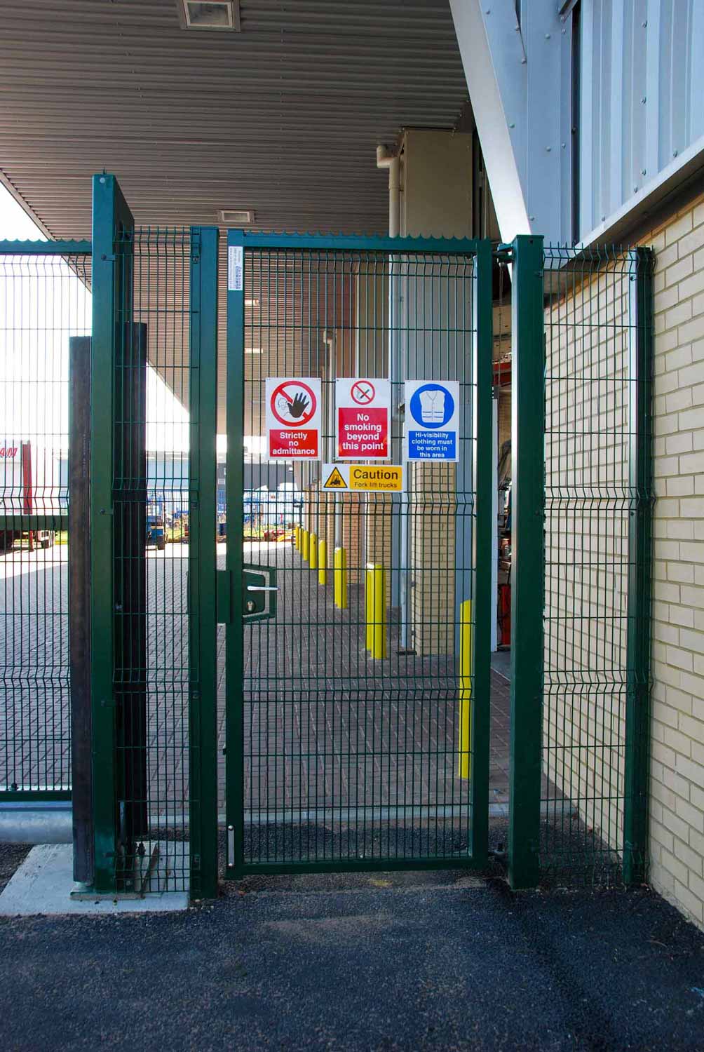 EuroGuard Extra Single Leaf Pedestrian Gate