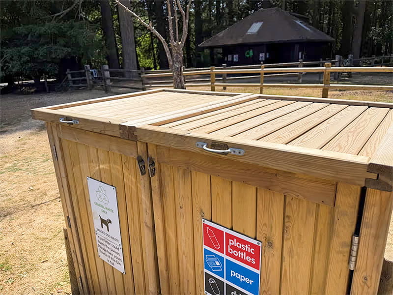 timber bin storage