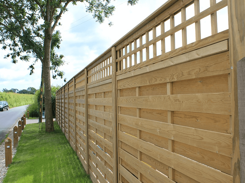 Timber Perimeter Fencing