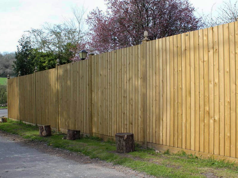 close board fencing panels