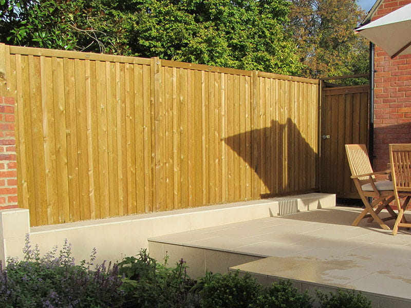 Double sided fence panels