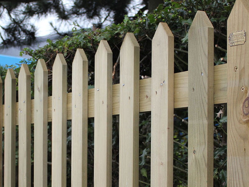 Timber fence
