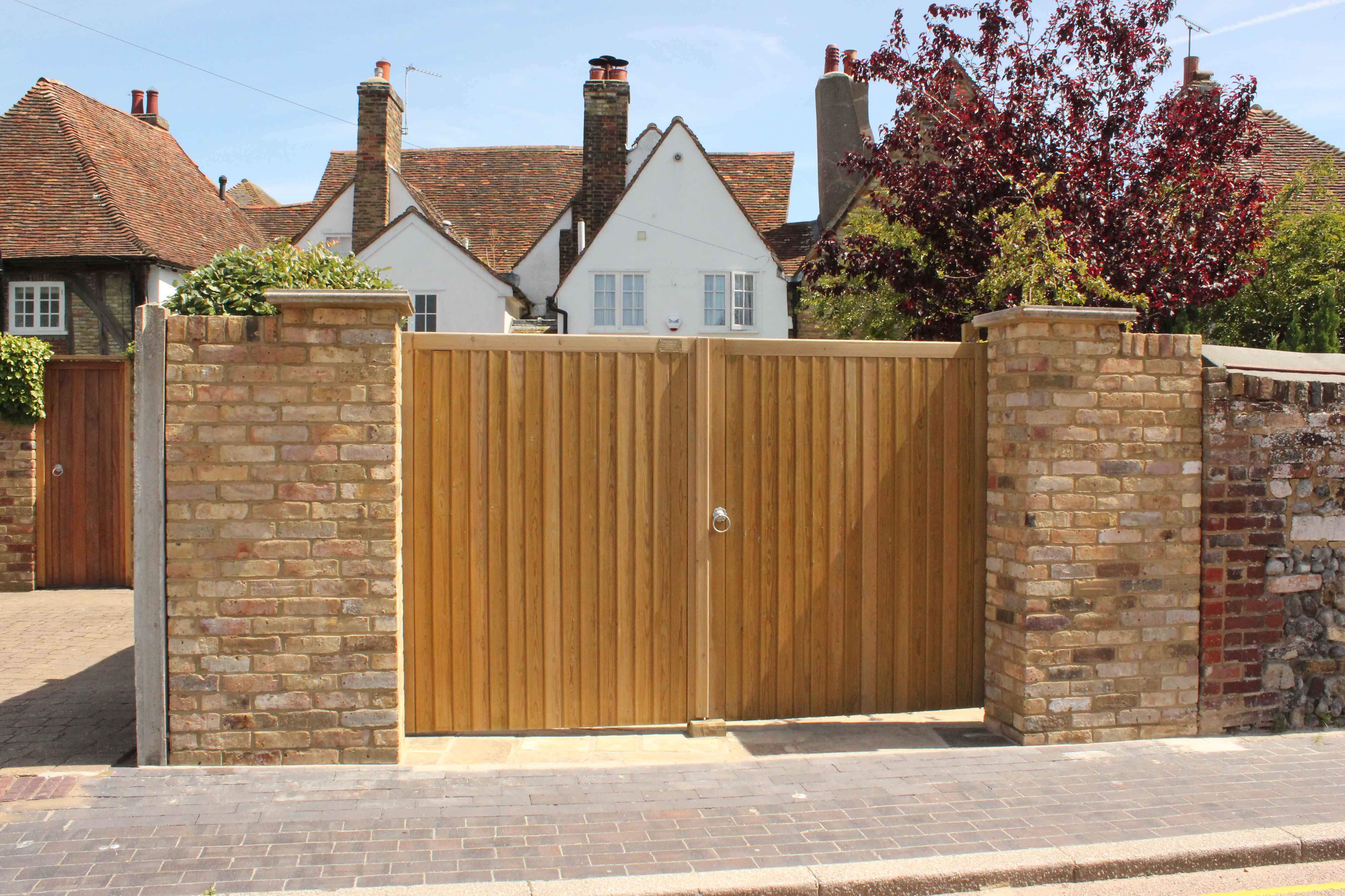 Rye Courtyard Gate Courtyard Garden