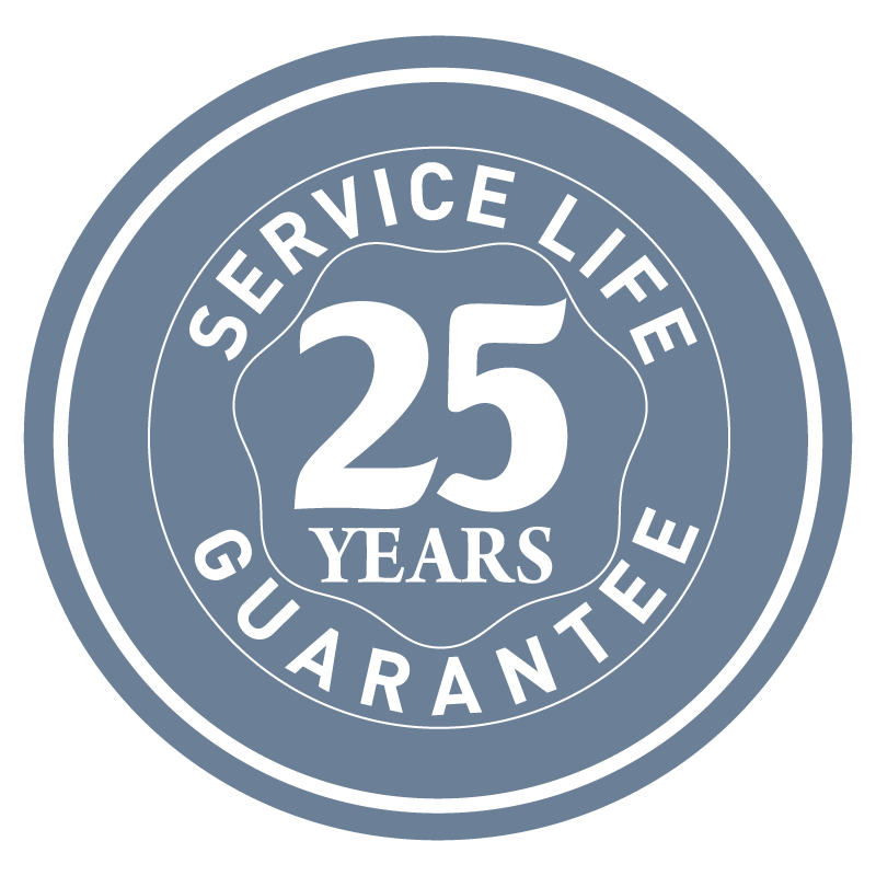 25 year guarantee
